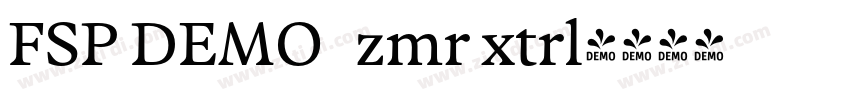 FSP DEMO   zmr xtrl字体转换